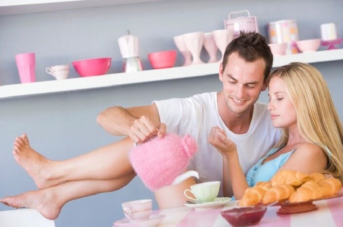 Relations entre un homme et une femme